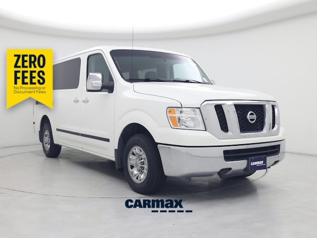 White 2020 Nissan NV Passenger Van Rear-Wheel Drive Automatic