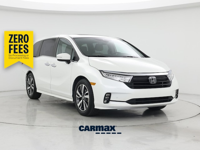 White 2021 Honda Odyssey Minivan Front-Wheel Drive Automatic