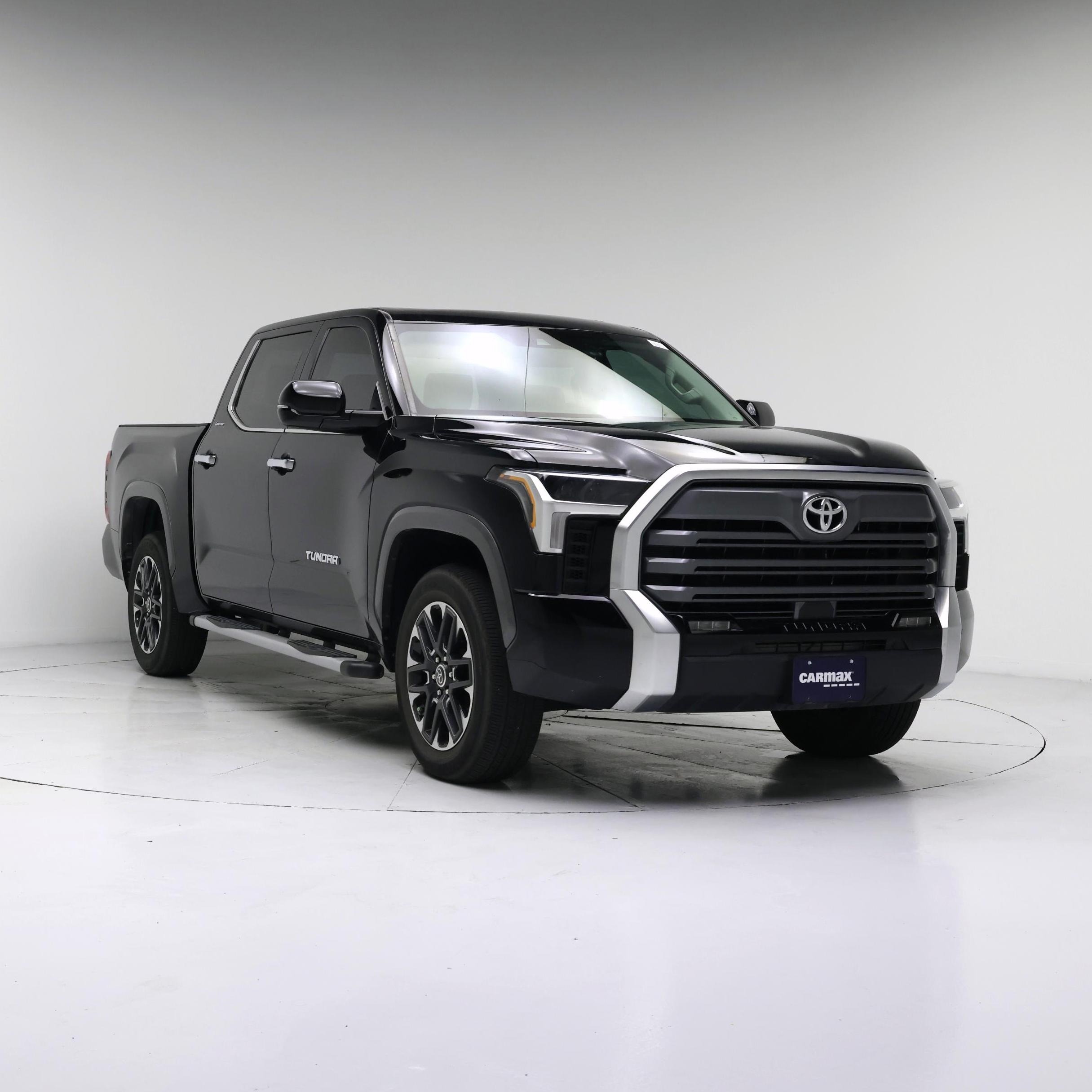 Black 2023 Toyota Tundra Pickup Truck Four-Wheel Drive Automatic