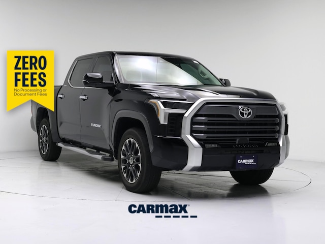 Black 2023 Toyota Tundra Pickup Truck Four-Wheel Drive Automatic