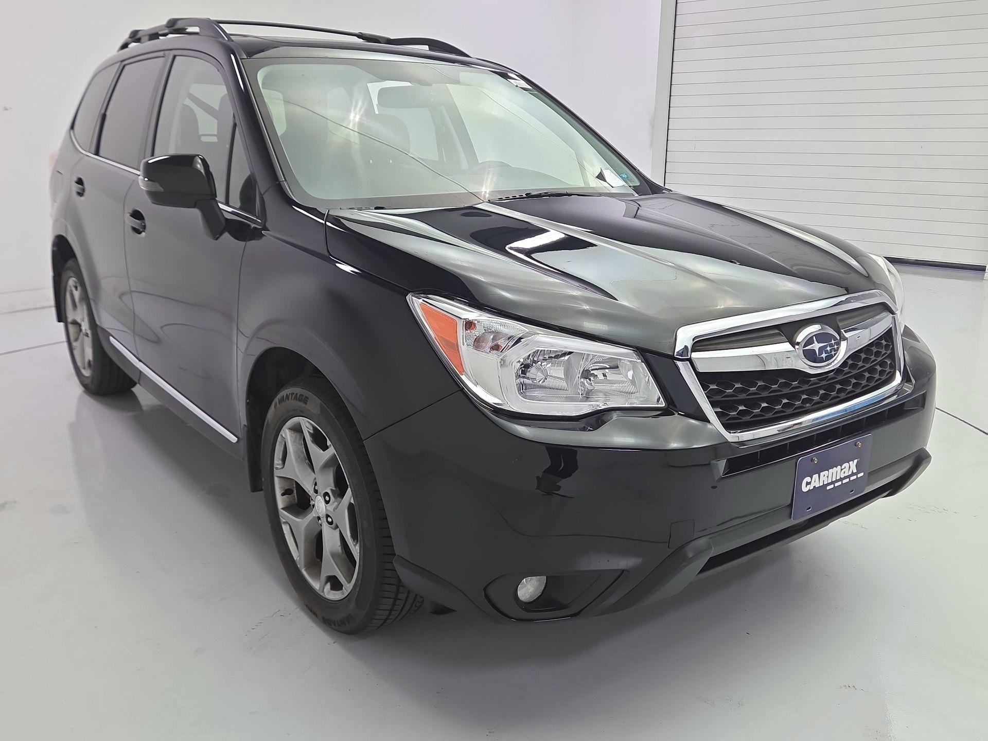 Black 2015 Subaru Forester SUV / Crossover All-Wheel Drive Automatic