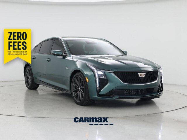 Green 2025 Cadillac CT5 Sedan Rear-Wheel Drive Automatic