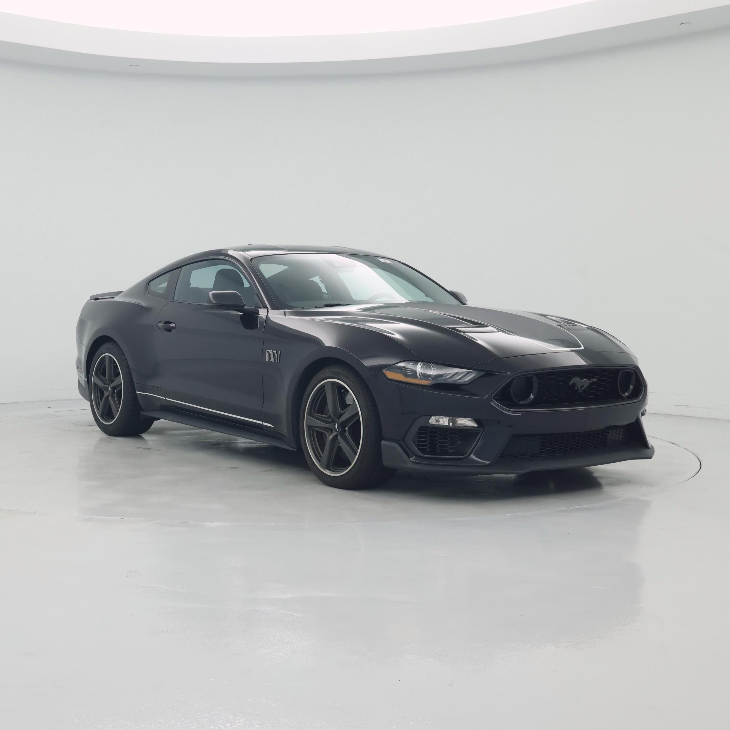 Purple 2022 Ford Mustang Coupe Rear-Wheel Drive Automatic