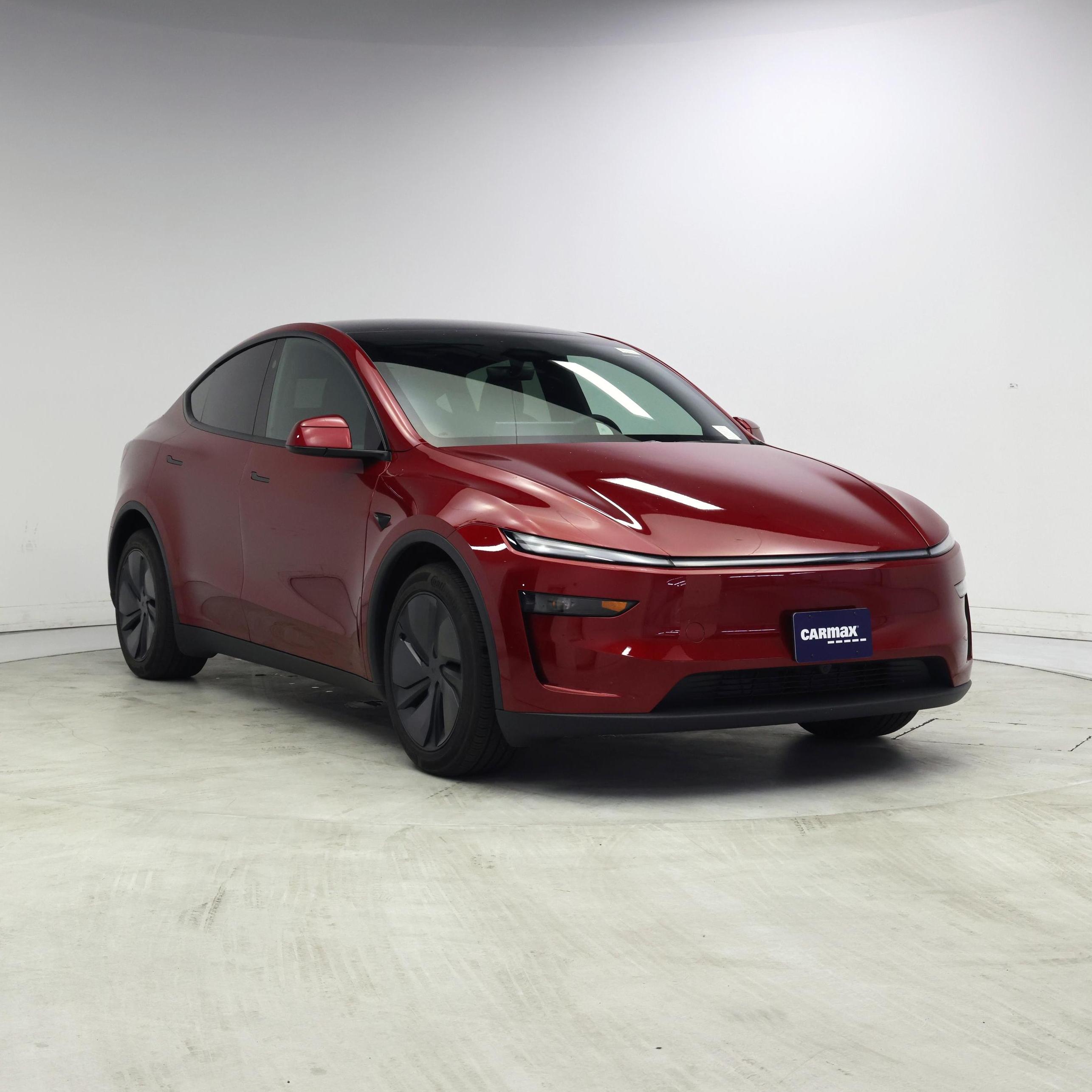Red 2026 Tesla Model Y SUV / Crossover All-Wheel Drive Automatic