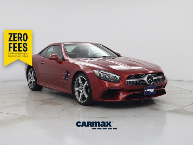 Red 2017 Mercedes-Benz SL-Class Convertible Automatic