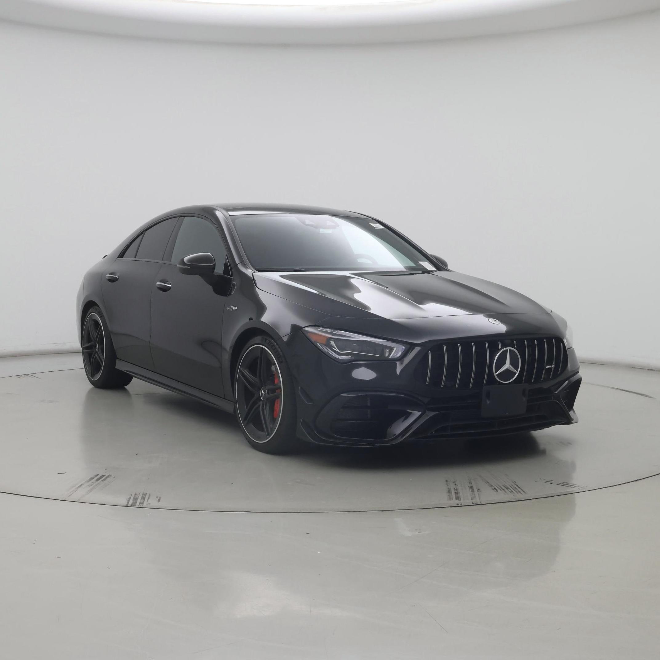 Black 2021 Mercedes-Benz CLA Coupe All-Wheel Drive Automatic
