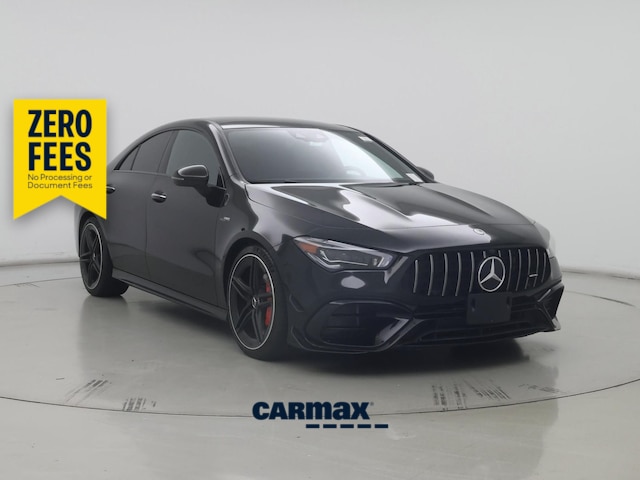 Black 2021 Mercedes-Benz CLA Coupe All-Wheel Drive Automatic