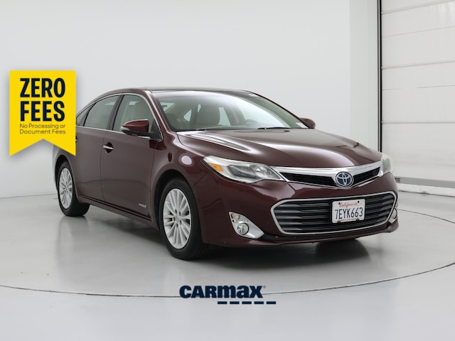 Red (Burgundy) 2014 Toyota Avalon Hybrid Sedan Front-Wheel Drive Automatic