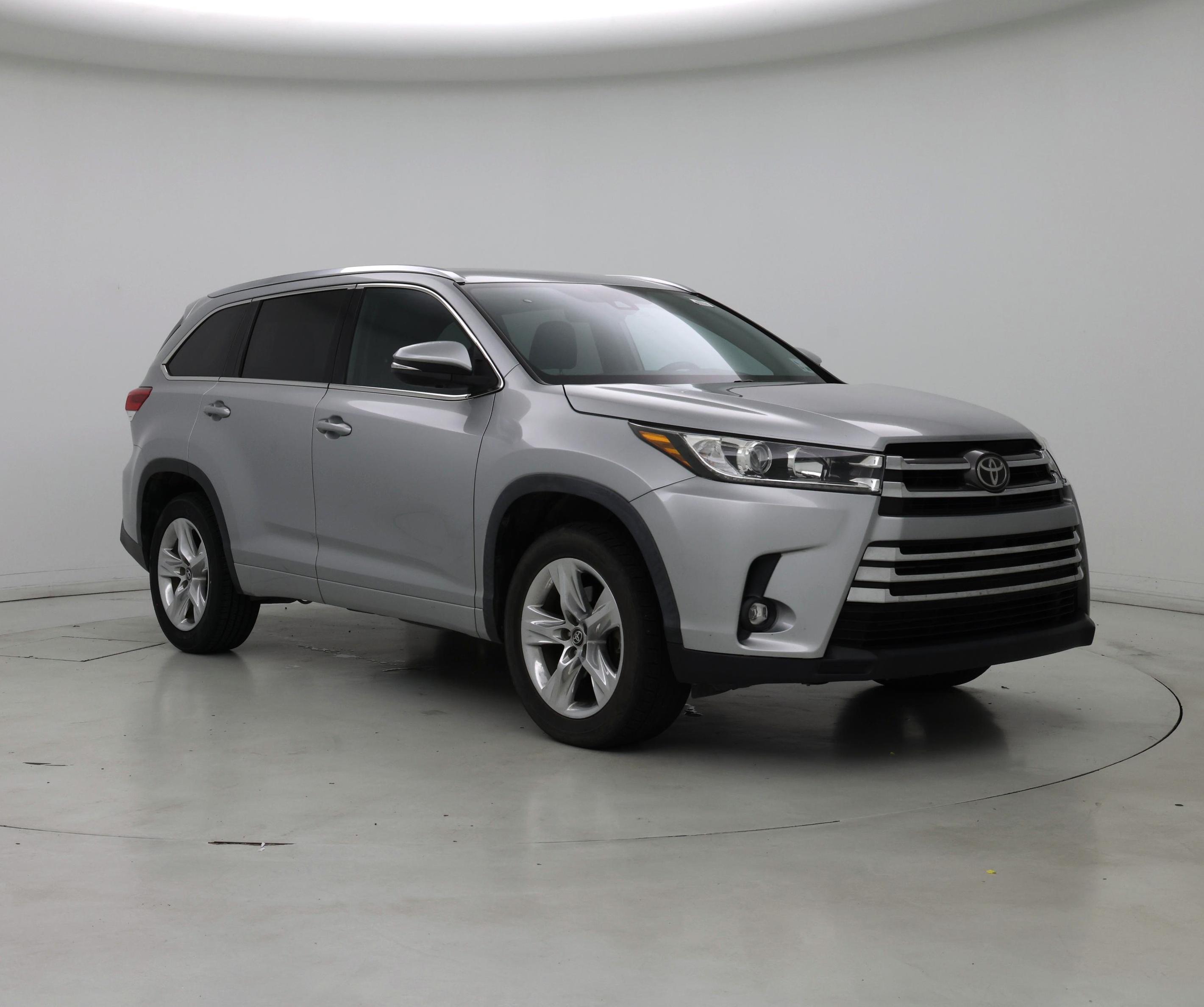 Silver 2019 Toyota Highlander SUV / Crossover Front-Wheel Drive Automatic