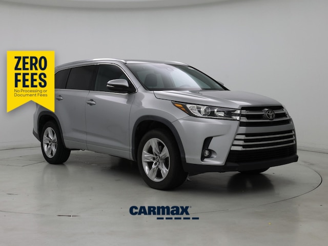 Silver 2019 Toyota Highlander SUV / Crossover Front-Wheel Drive Automatic