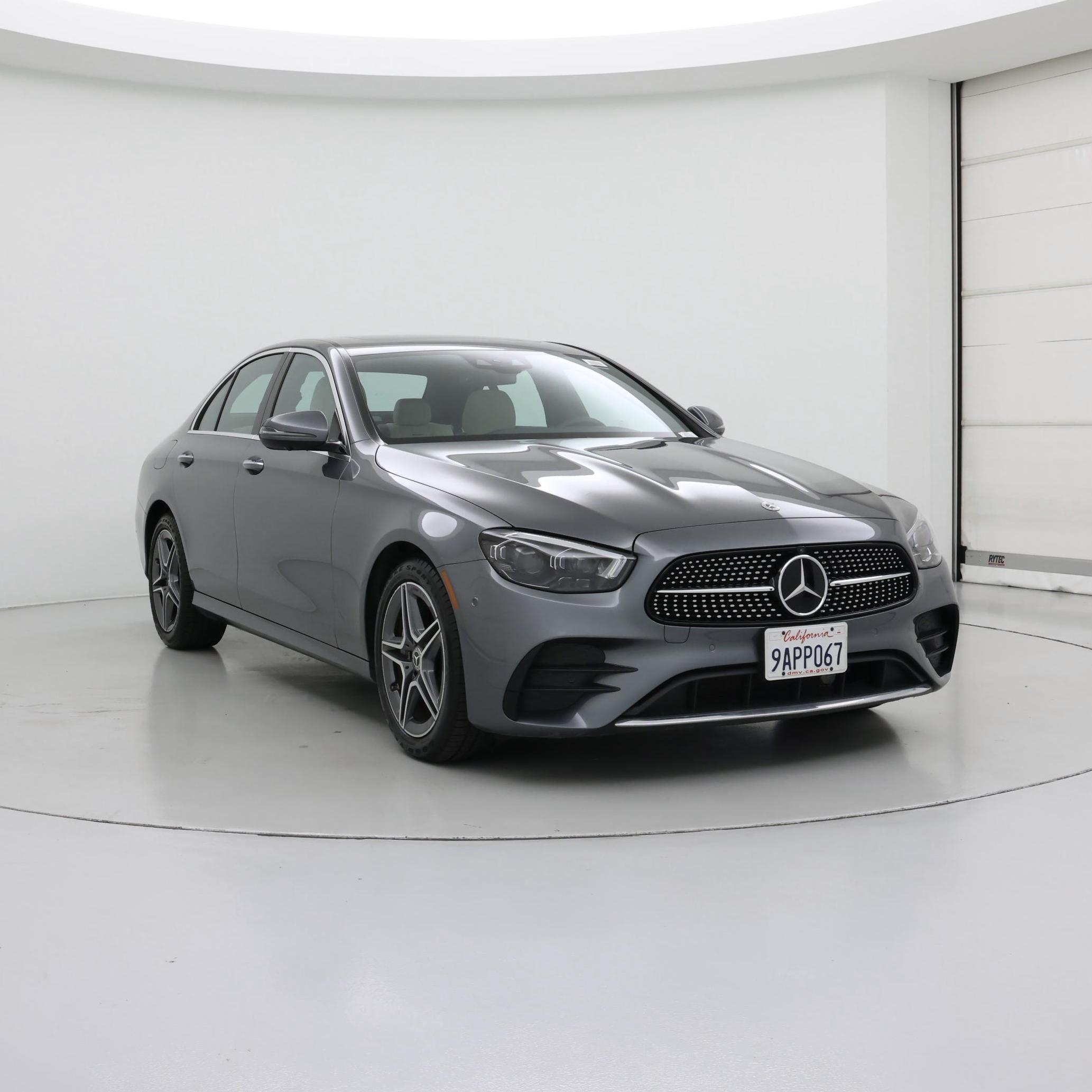 Gray 2022 Mercedes-Benz E-Class Sedan All-Wheel Drive Automatic