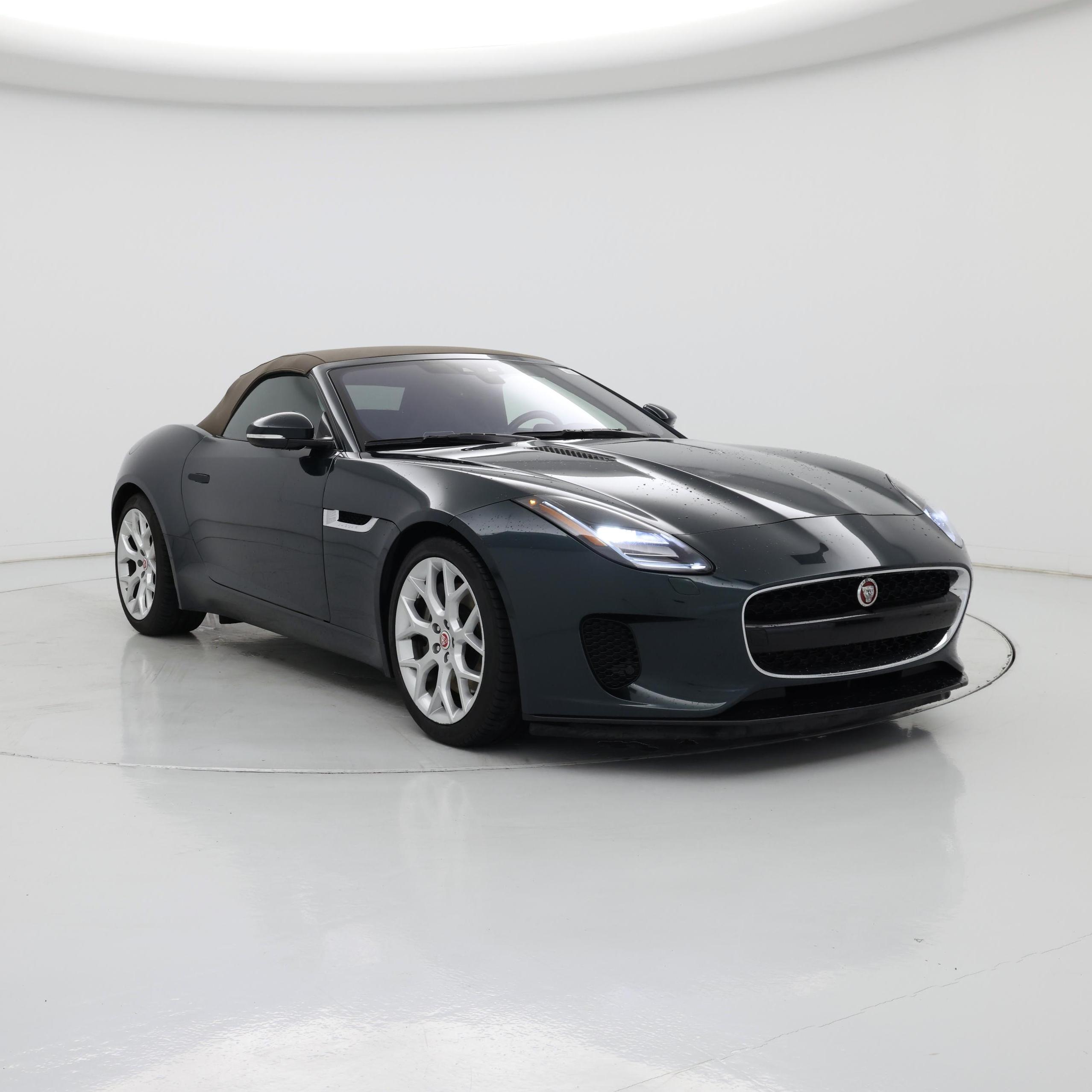 Green 2020 Jaguar F-TYPE Convertible Rear-Wheel Drive Automatic