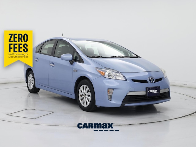 Blue 2015 Toyota Prius Plug-In Hybrid Hatchback Front-Wheel Drive Automatic