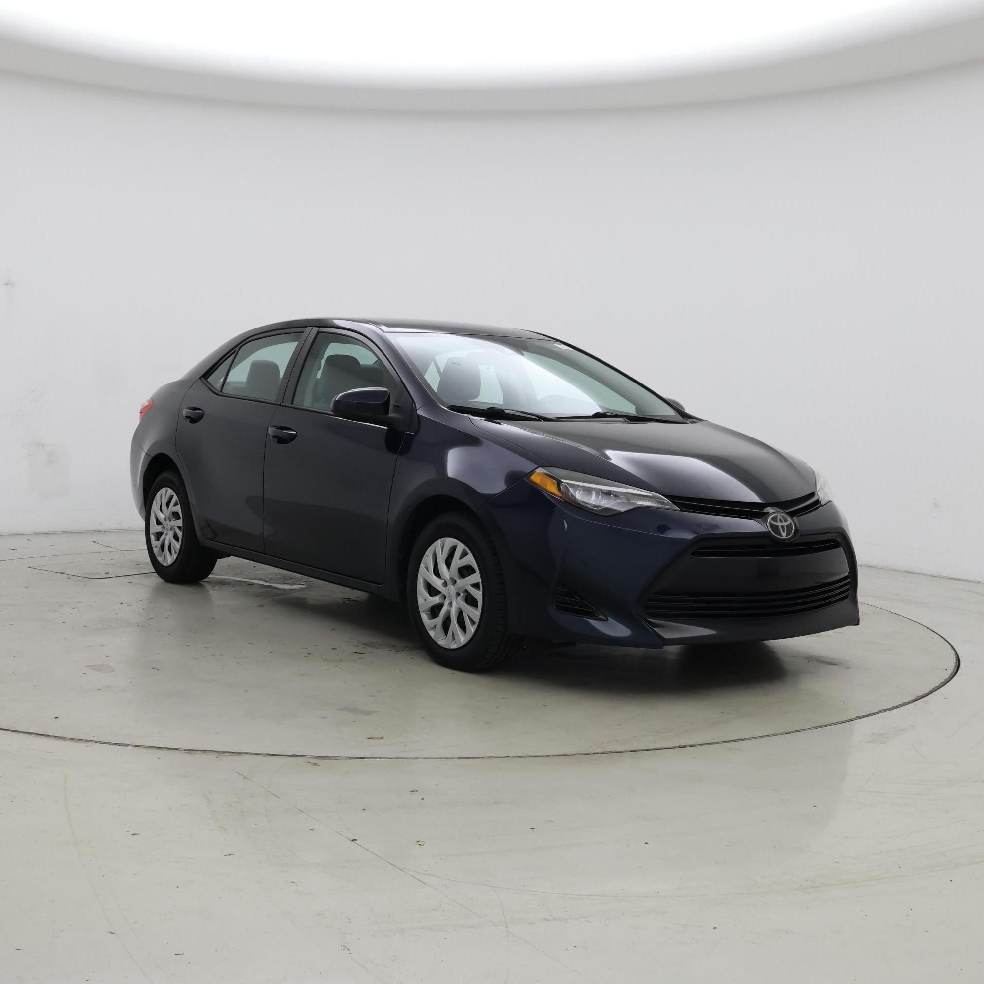 Blue 2019 Toyota Corolla Sedan Front-Wheel Drive Automatic