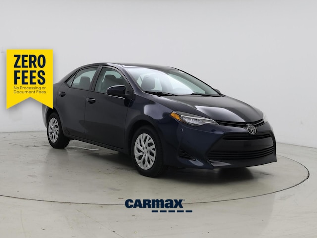Blue 2019 Toyota Corolla Sedan Front-Wheel Drive Automatic