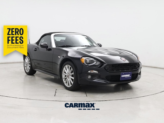 Black 2018 FIAT 124 Spider Convertible Rear-Wheel Drive Automatic