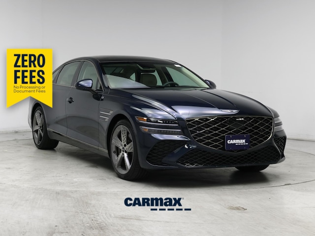Blue 2025 Genesis G80 Sedan All-Wheel Drive Automatic
