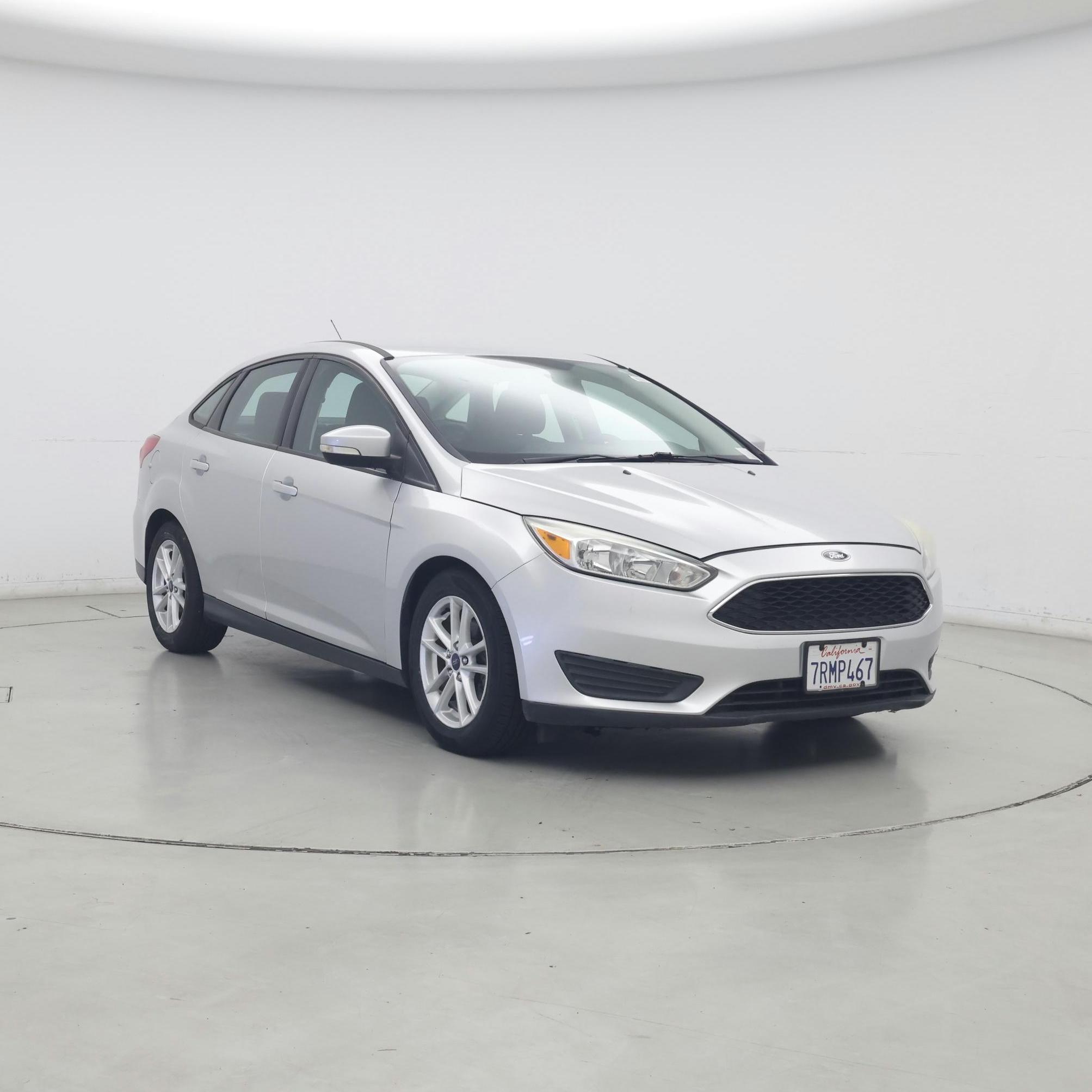 Gray 2016 Ford Focus Sedan Front-Wheel Drive Automatic