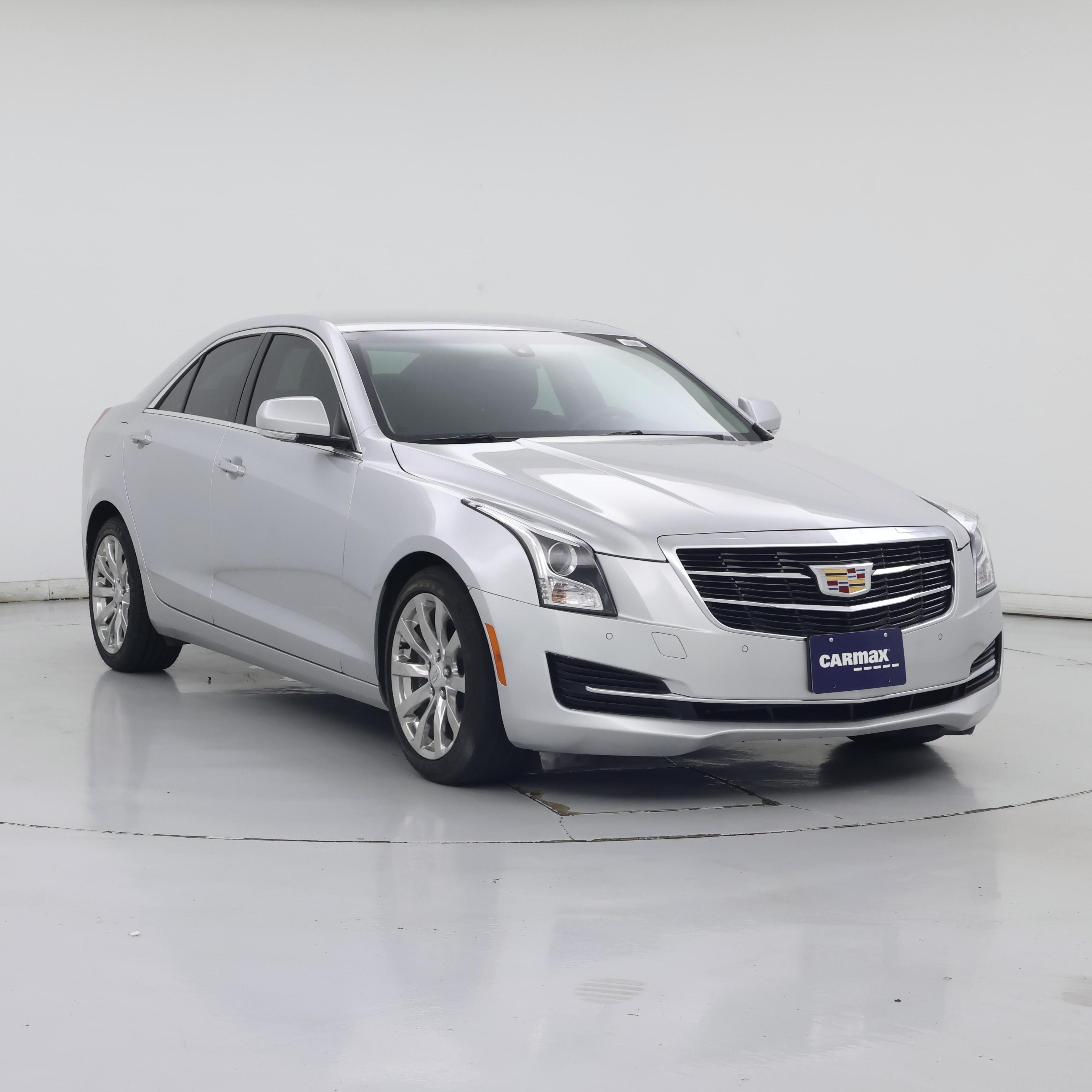 Silver 2017 Cadillac ATS Sedan Rear-Wheel Drive Automatic