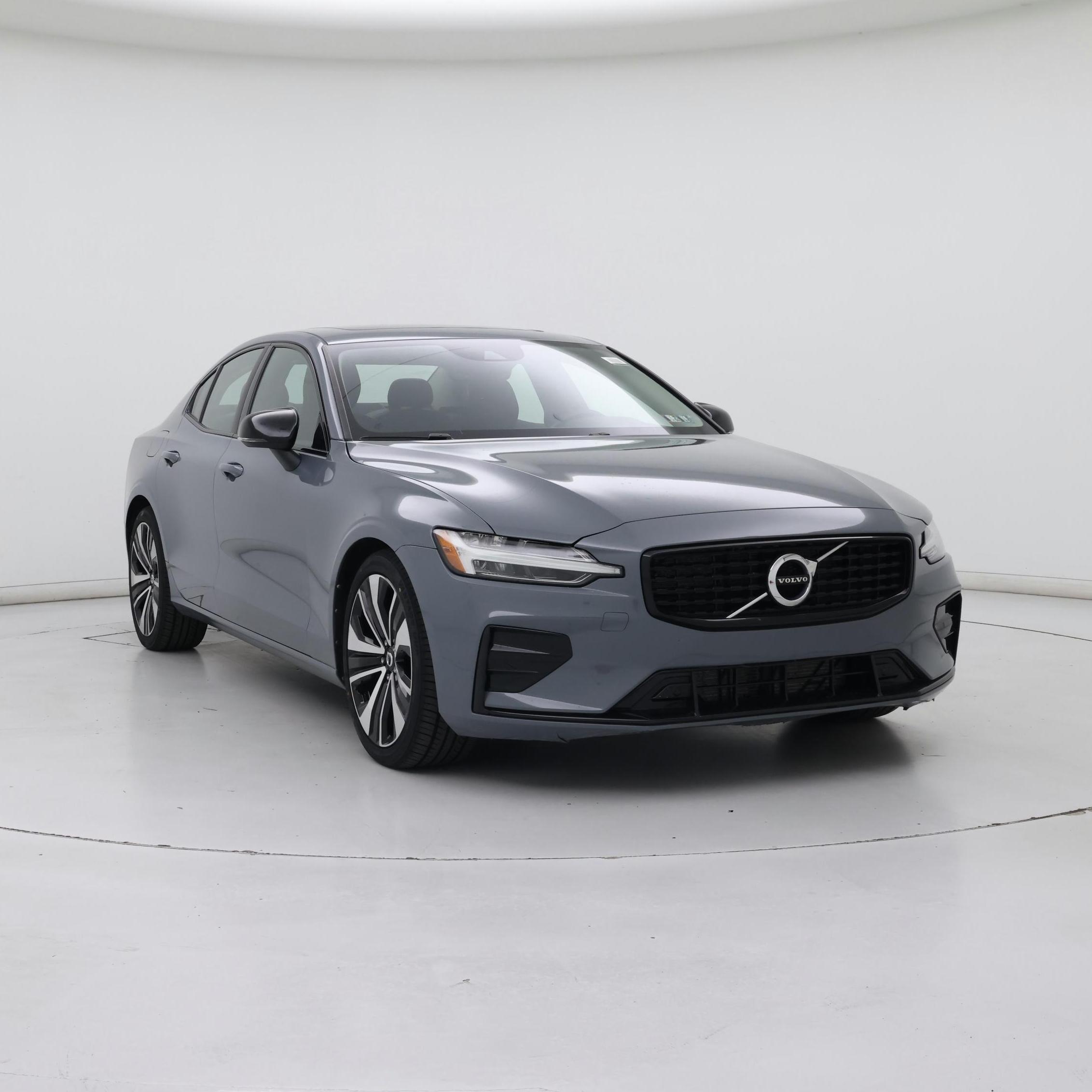 Gray 2022 Volvo S60 Sedan All-Wheel Drive Automatic