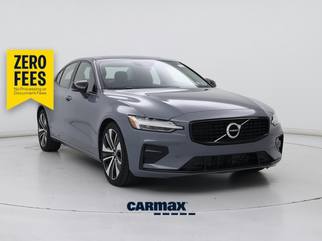 Gray 2022 Volvo S60 Sedan All-Wheel Drive Automatic