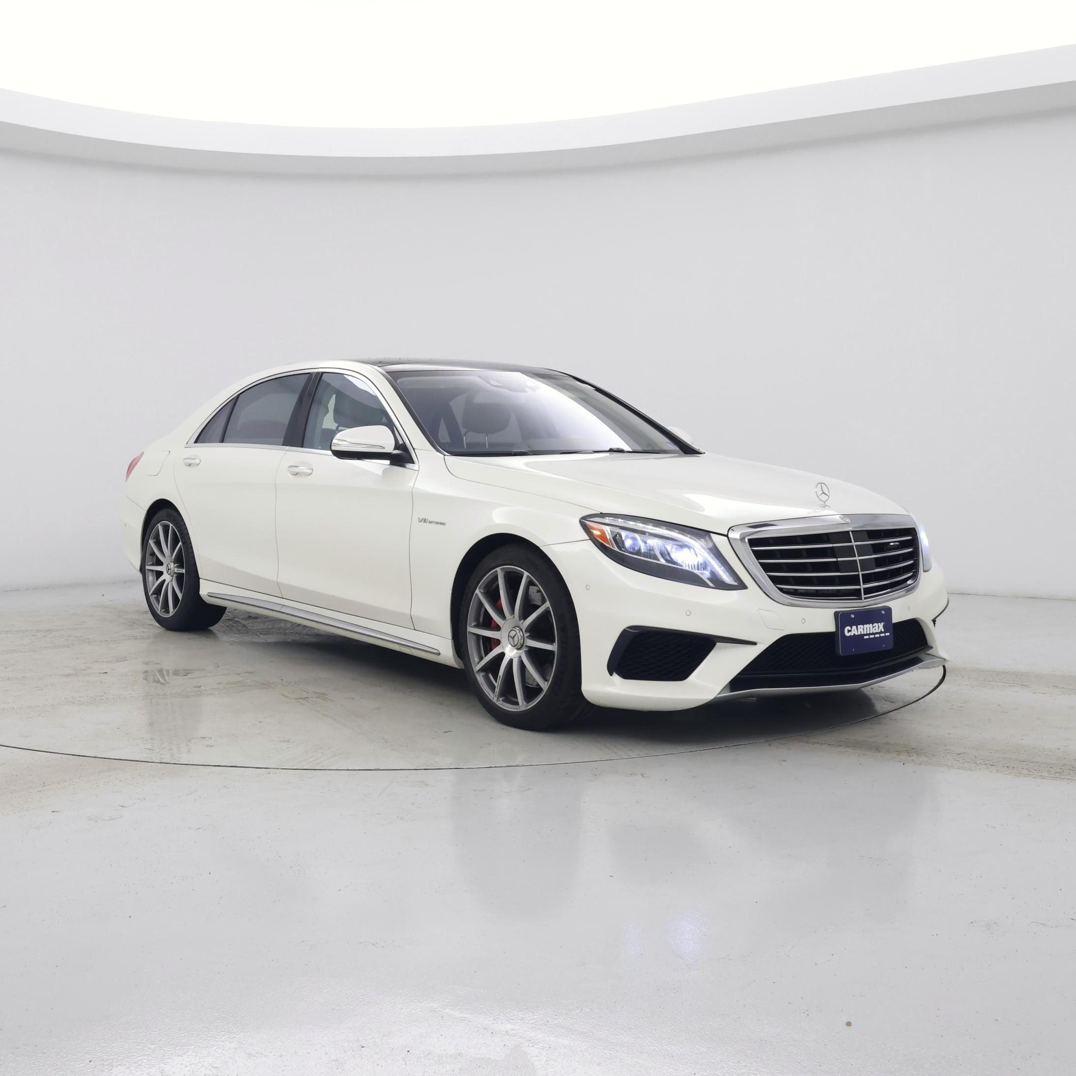 White 2016 Mercedes-Benz S-Class Sedan All-Wheel Drive Automatic