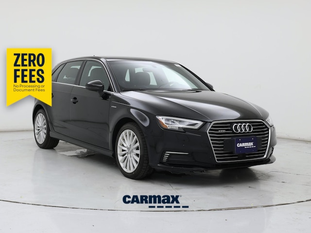 Black 2017 Audi A3 Sportback Wagon Front-Wheel Drive Automatic