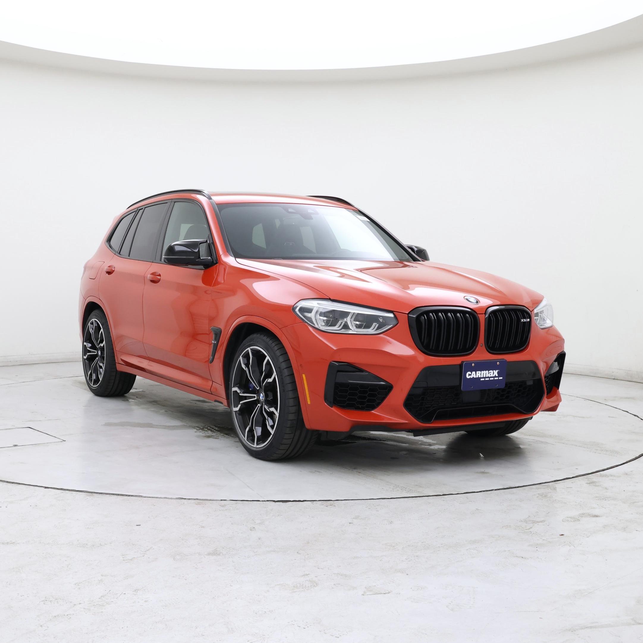 Red 2020 BMW X3 M SUV / Crossover All-Wheel Drive Automatic