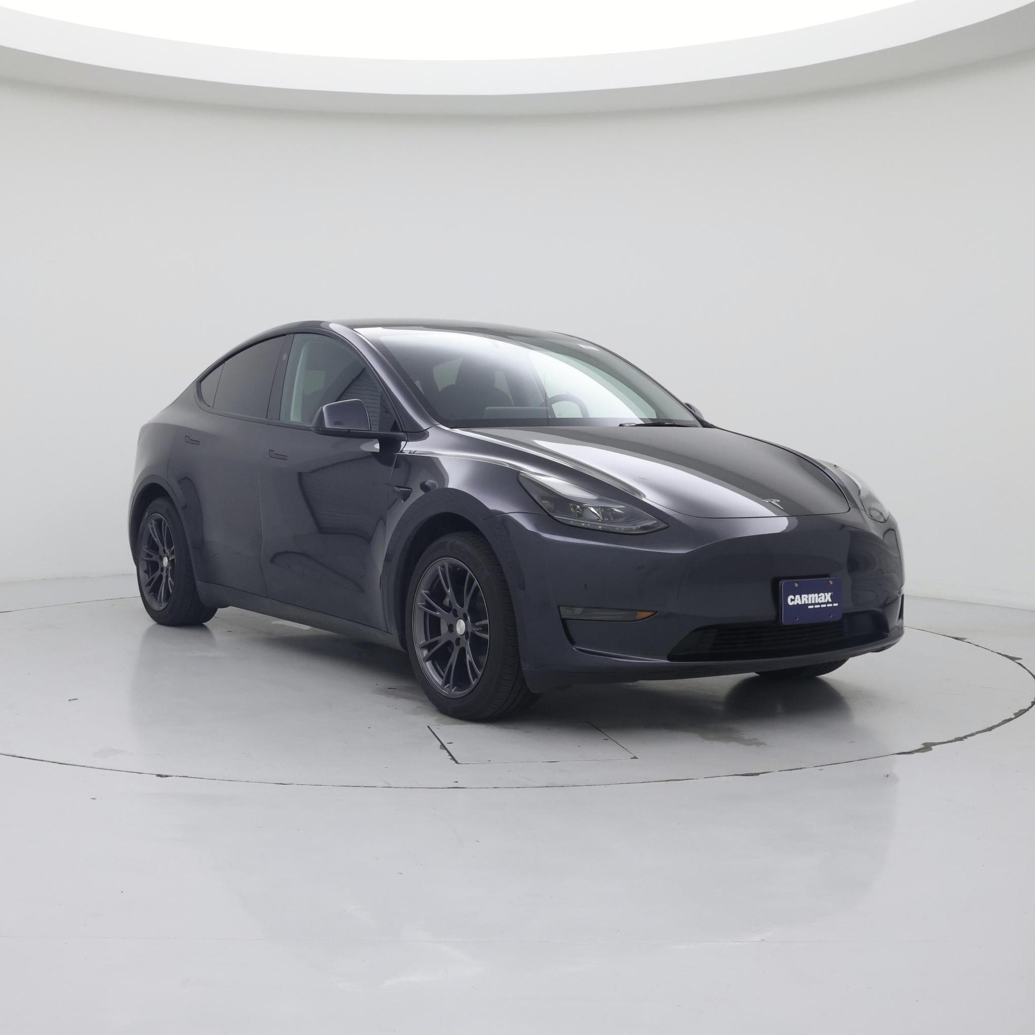 Gray 2025 Tesla Model Y SUV / Crossover Rear-Wheel Drive Automatic