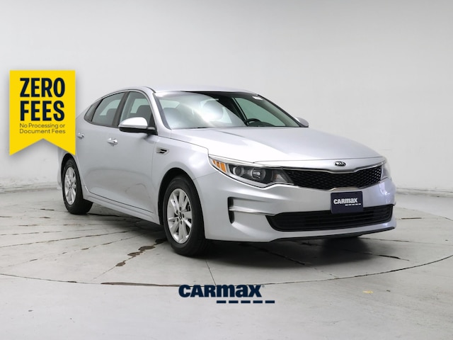 Gray 2017 Kia Optima Sedan Front-Wheel Drive Automatic