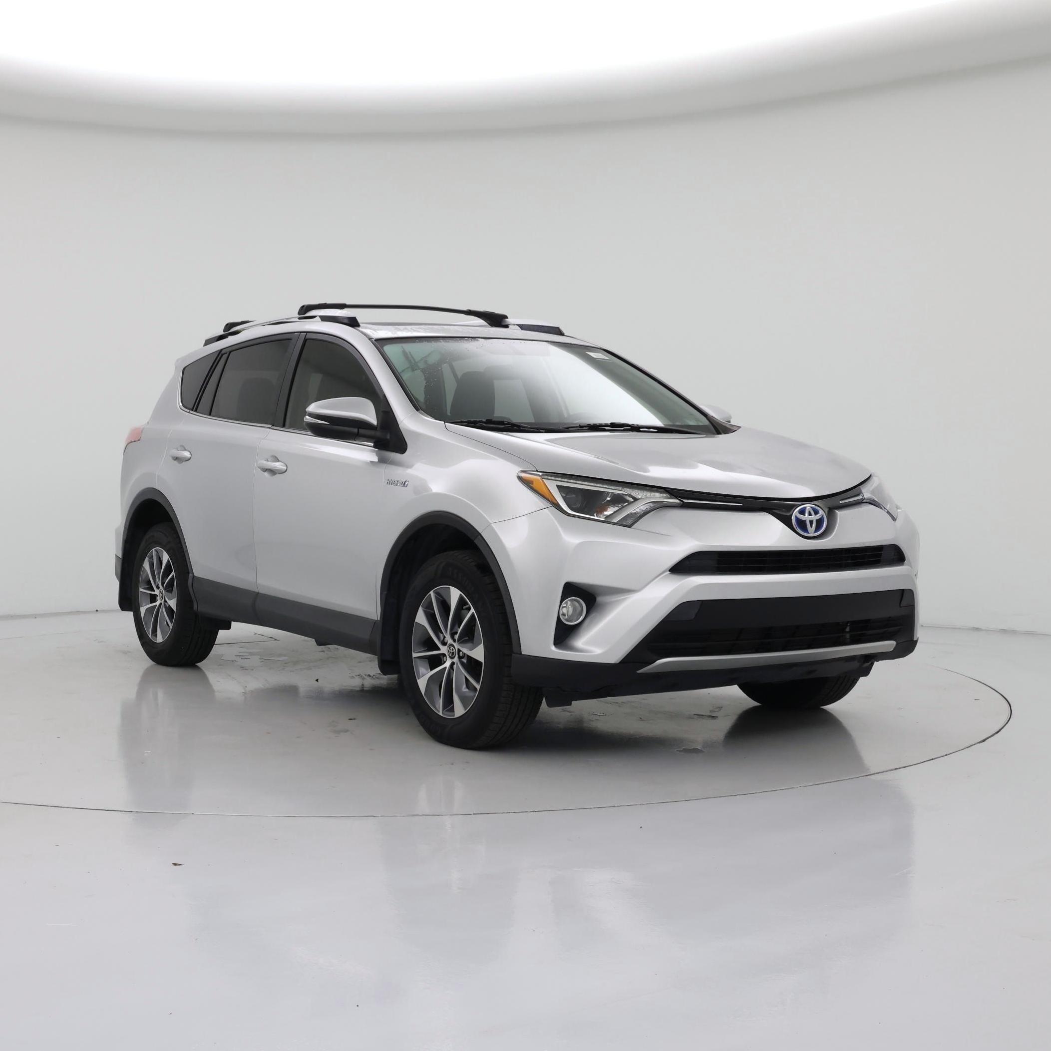 Silver 2016 Toyota RAV4 Hybrid SUV / Crossover All-Wheel Drive Automatic