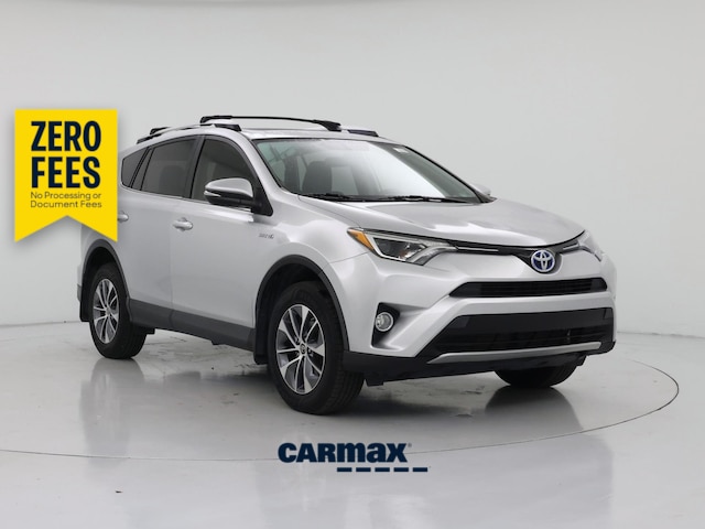 Silver 2016 Toyota RAV4 Hybrid SUV / Crossover All-Wheel Drive Automatic