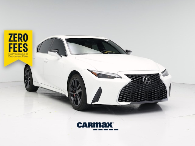 White 2021 Lexus IS Sedan All-Wheel Drive Automatic