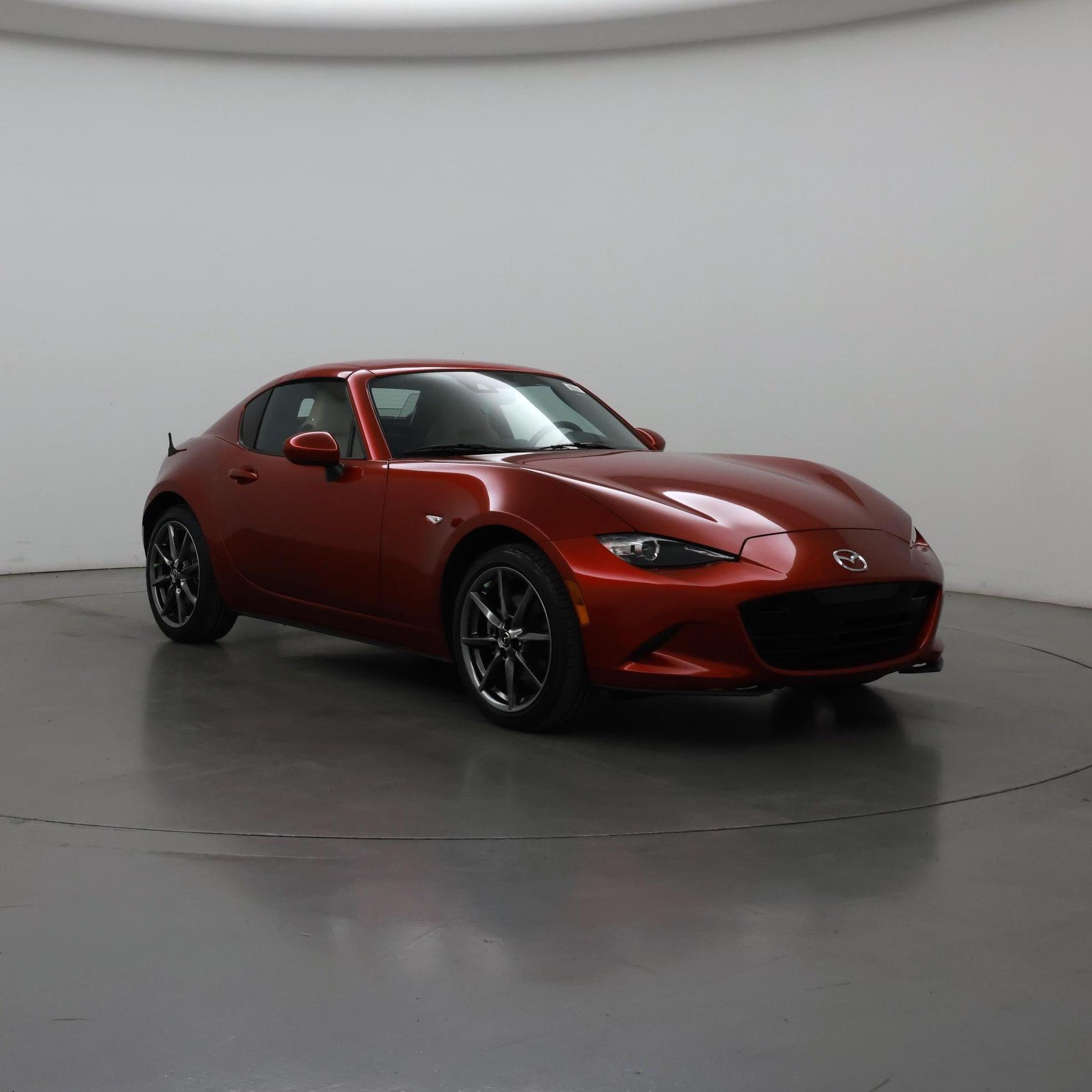 Red 2020 Mazda MX-5 Miata Convertible Rear-Wheel Drive Automatic