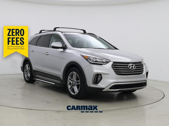 Silver 2017 Hyundai Santa Fe SUV / Crossover Front-Wheel Drive Automatic