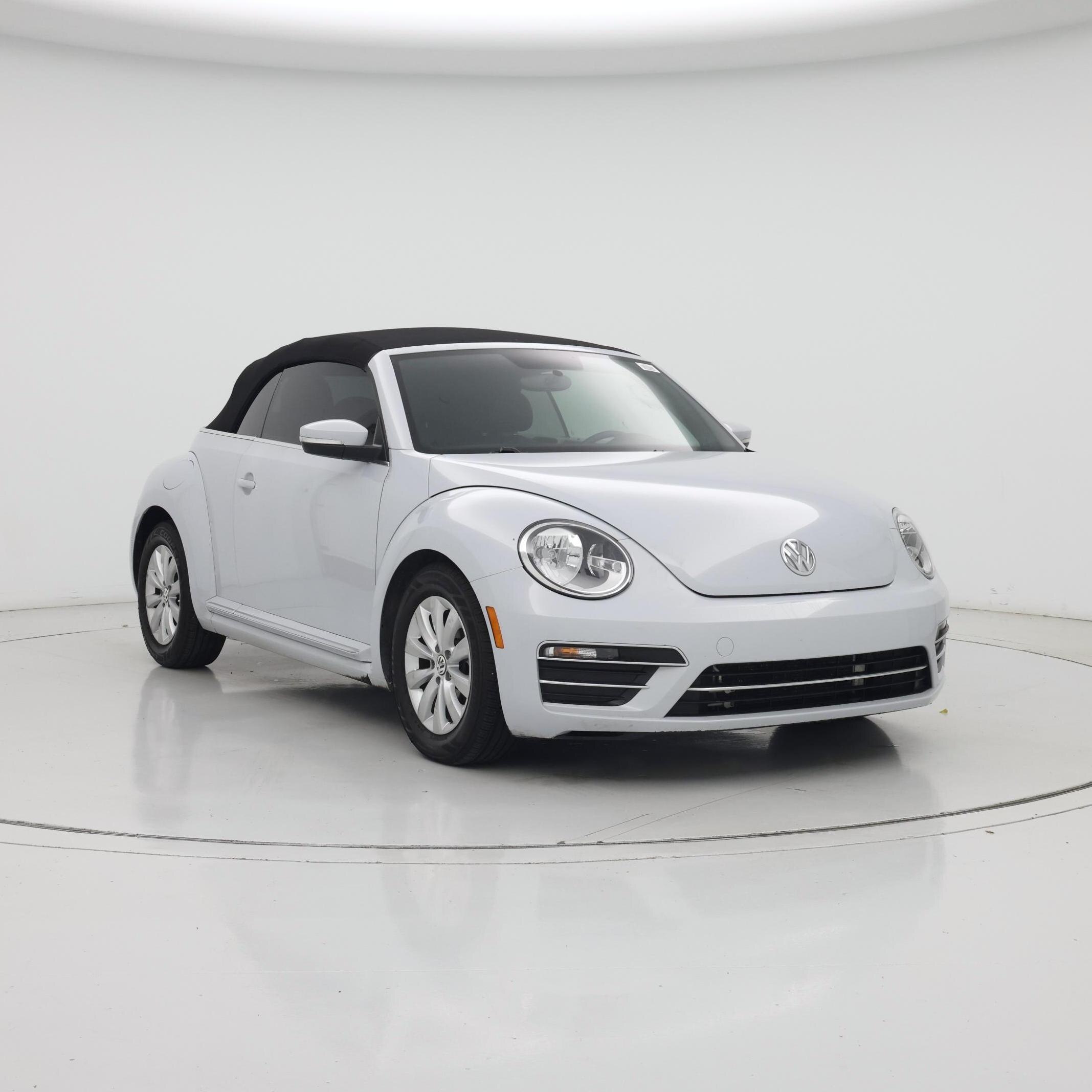 White 2019 Volkswagen Beetle Convertible Front-Wheel Drive Automatic