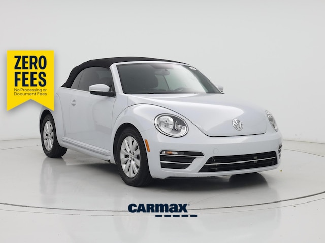 White 2019 Volkswagen Beetle Convertible Front-Wheel Drive Automatic