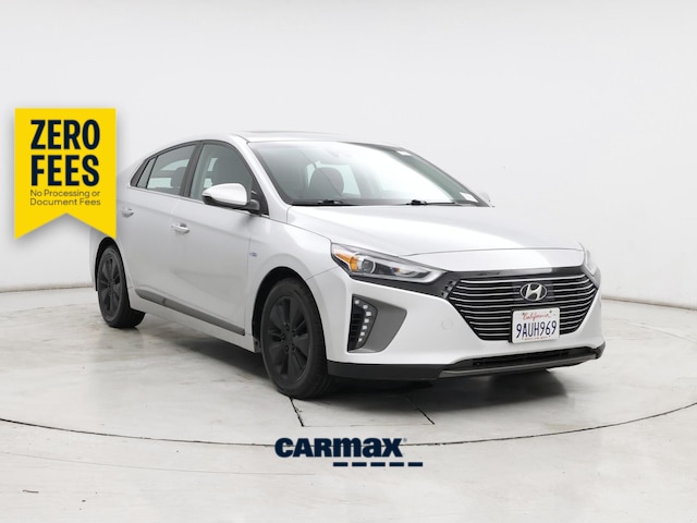 Gray 2019 Hyundai Ioniq Hybrid Plug-In Hatchback Front-Wheel Drive Automatic