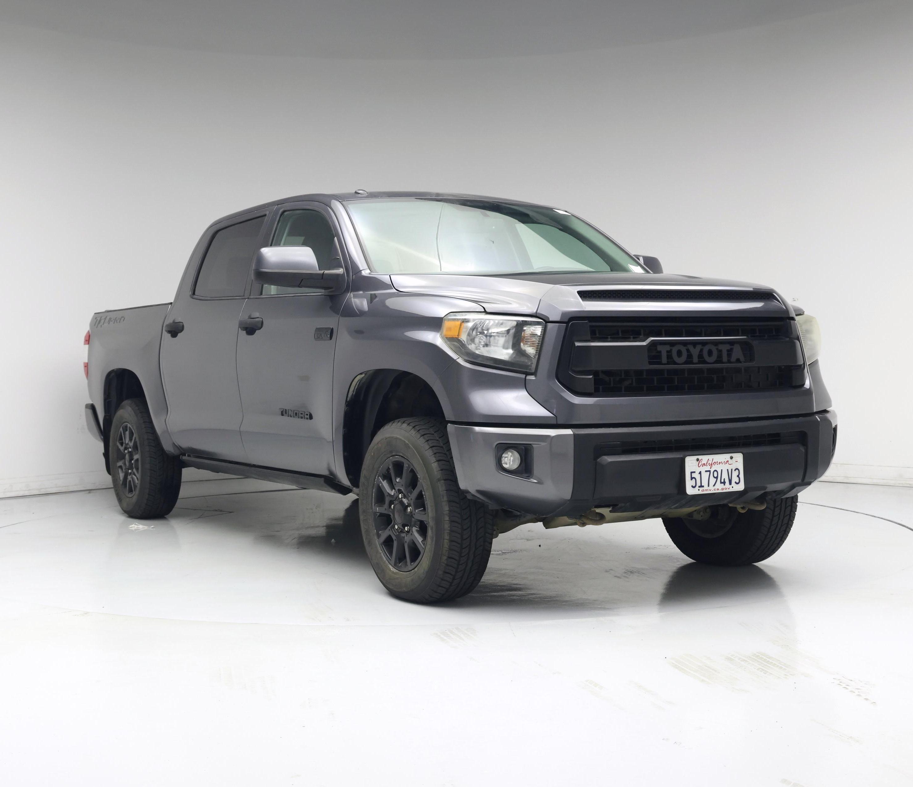 Gray 2016 Toyota Tundra Pickup Truck Four-Wheel Drive Automatic
