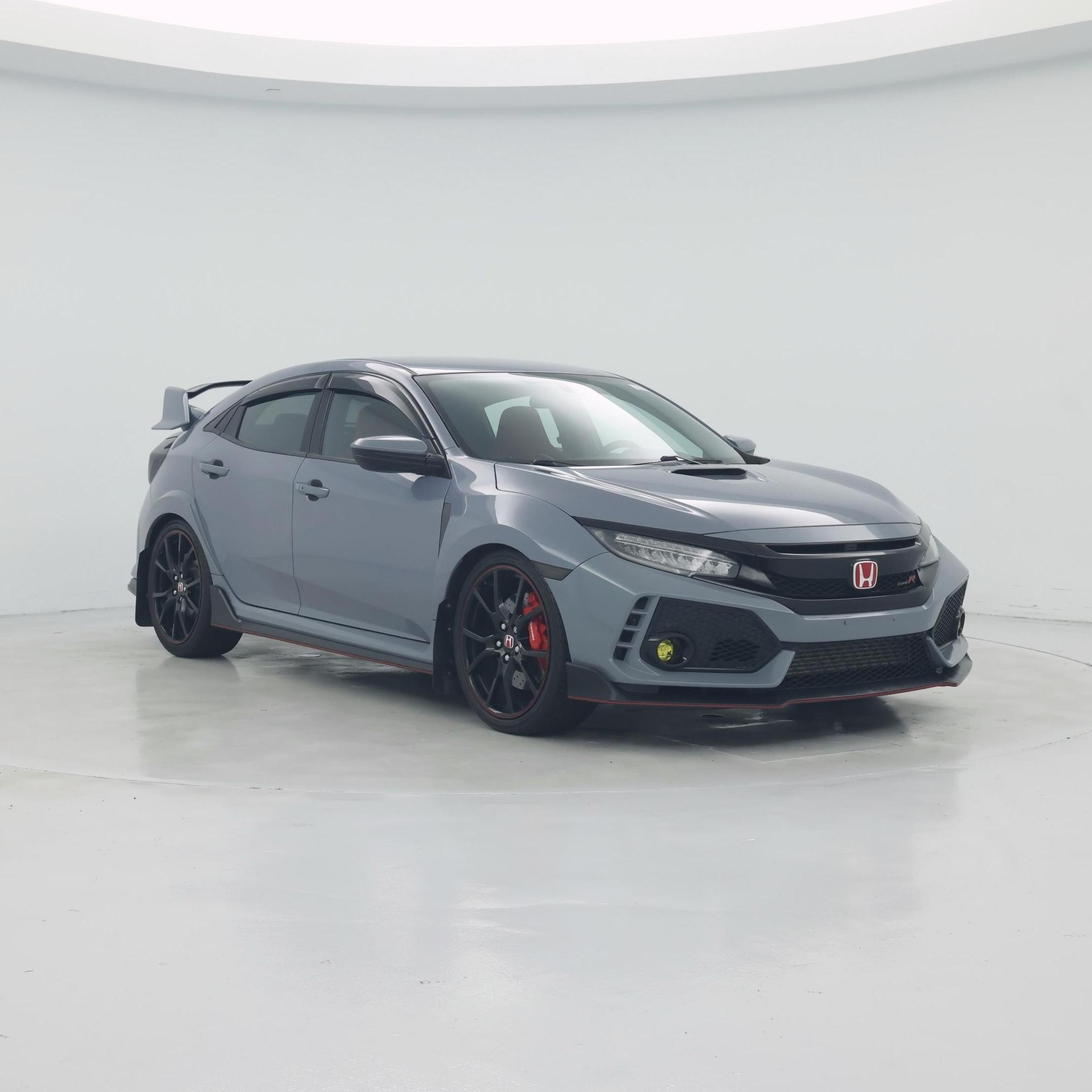 Gray 2019 Honda Civic Type R Hatchback Front-Wheel Drive Manual