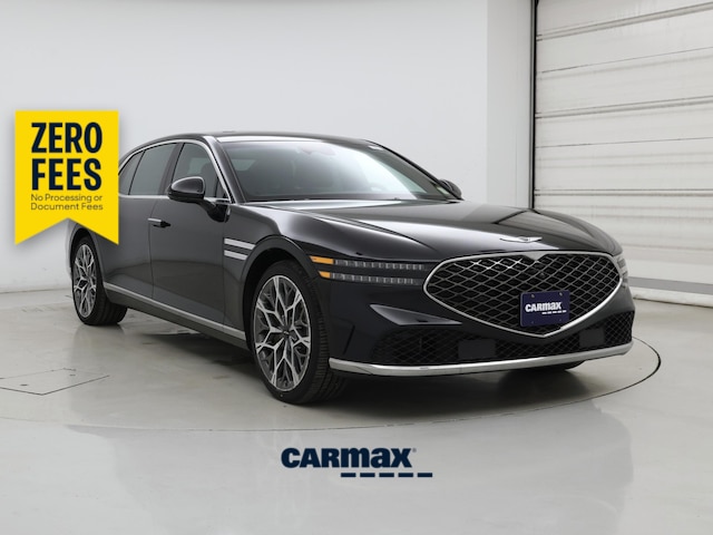 Black 2023 Genesis G90 Sedan All-Wheel Drive Automatic