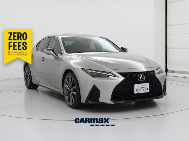 Silver 2023 Lexus IS Sedan Rear-Wheel Drive Automatic