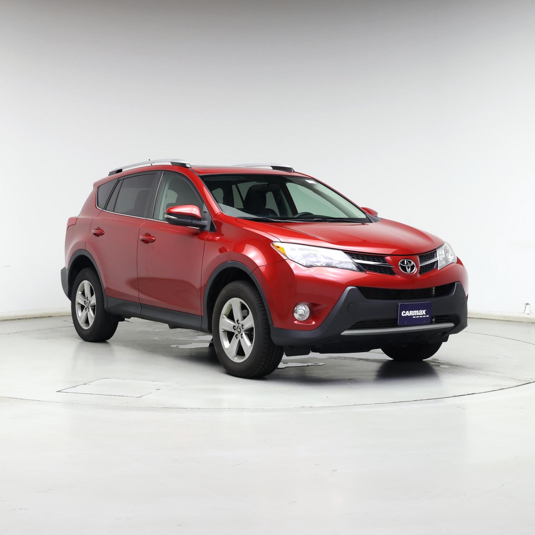 Red 2015 Toyota RAV4 SUV / Crossover All-Wheel Drive Automatic