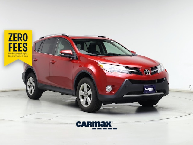 Red 2015 Toyota RAV4 SUV / Crossover All-Wheel Drive Automatic