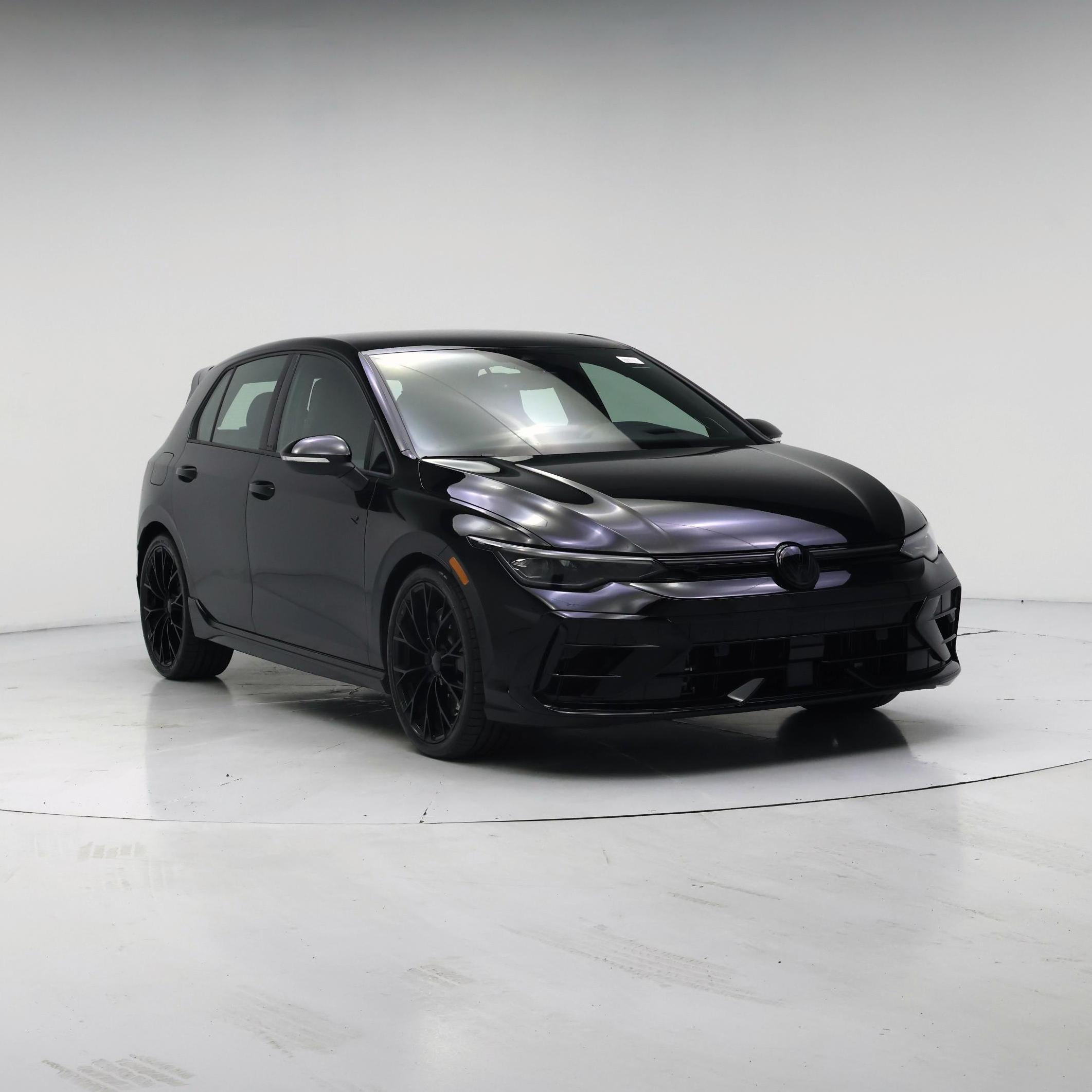 Black 2025 Volkswagen Golf R Hatchback All-Wheel Drive Automatic