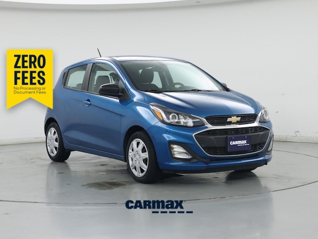 Blue 2020 Chevrolet Spark Hatchback Front-Wheel Drive Automatic