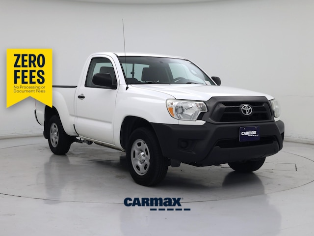 White 2014 Toyota Tacoma Pickup Truck Automatic