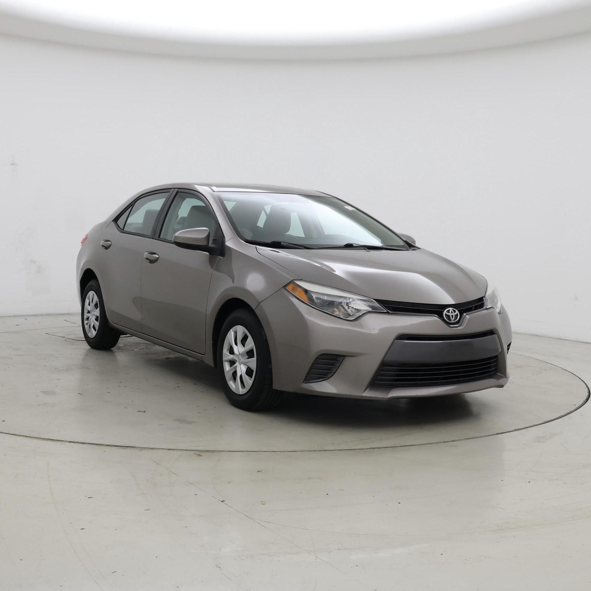 Gold 2016 Toyota Corolla Sedan  Automatic