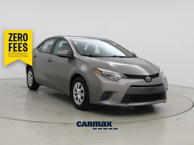Gold 2016 Toyota Corolla Sedan Automatic