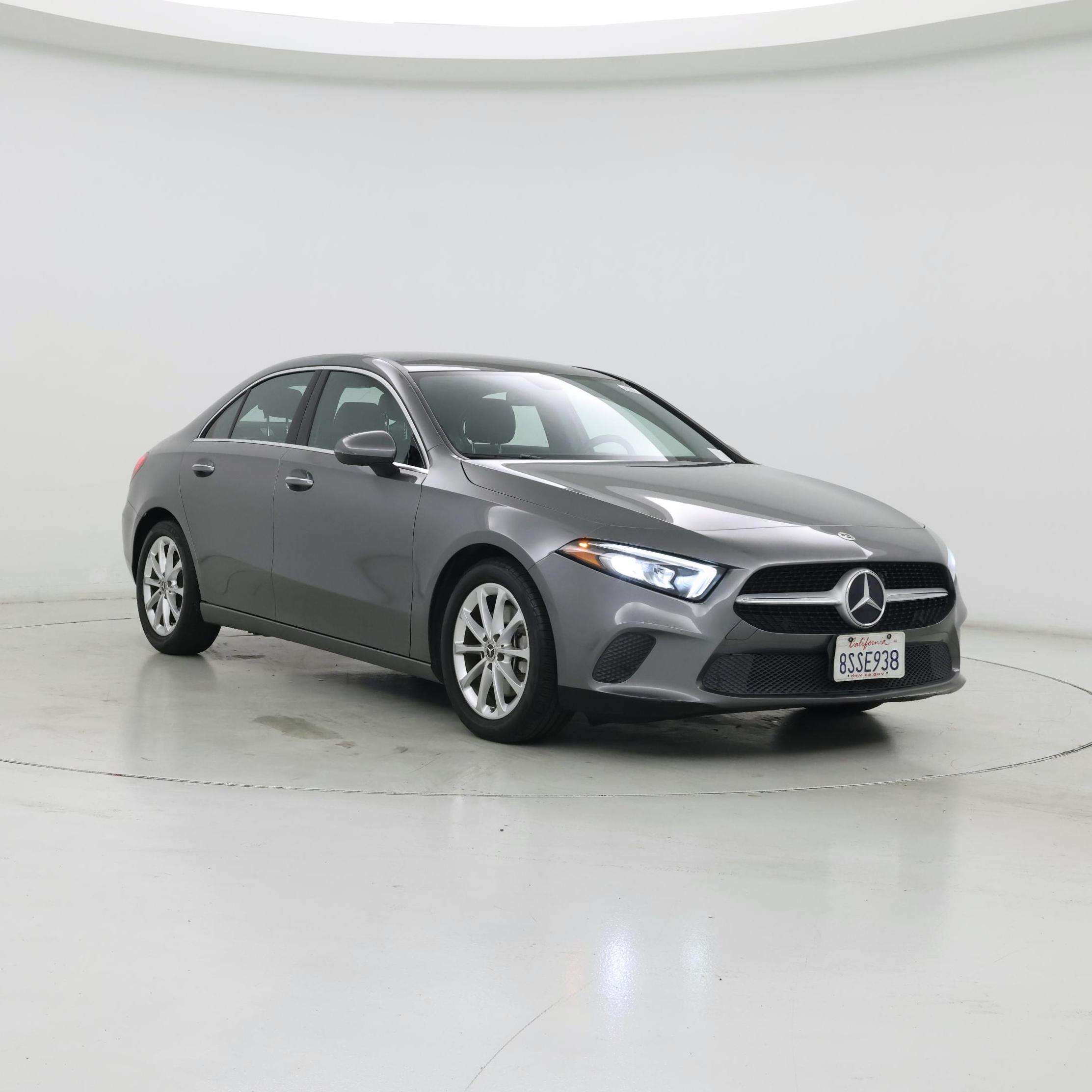Gray 2021 Mercedes-Benz A-Class Sedan Front-Wheel Drive Automatic